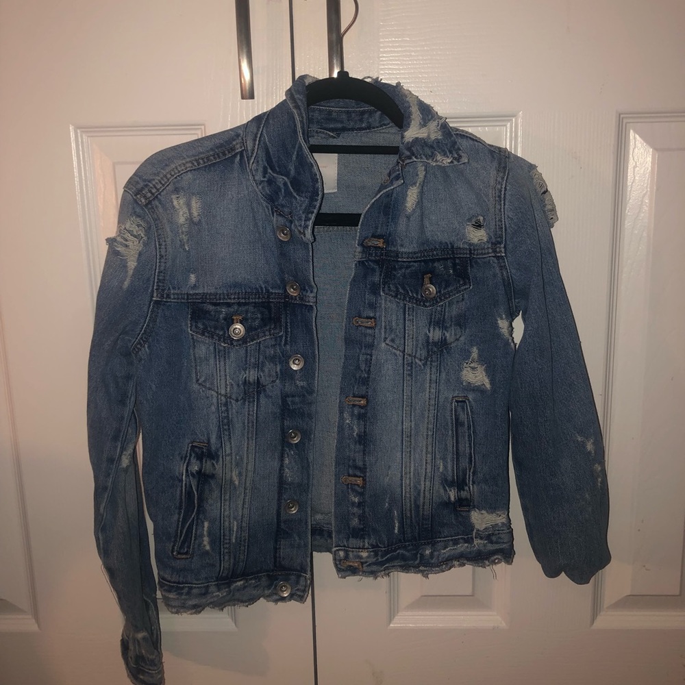 Zara XS Jean Jacket